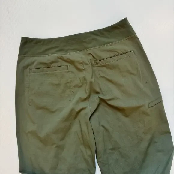 Athleta Trekkie Jogger Pants Olive Green Women’s 8 Gorpcore Athleisure Hiking - Picture 12 of 16